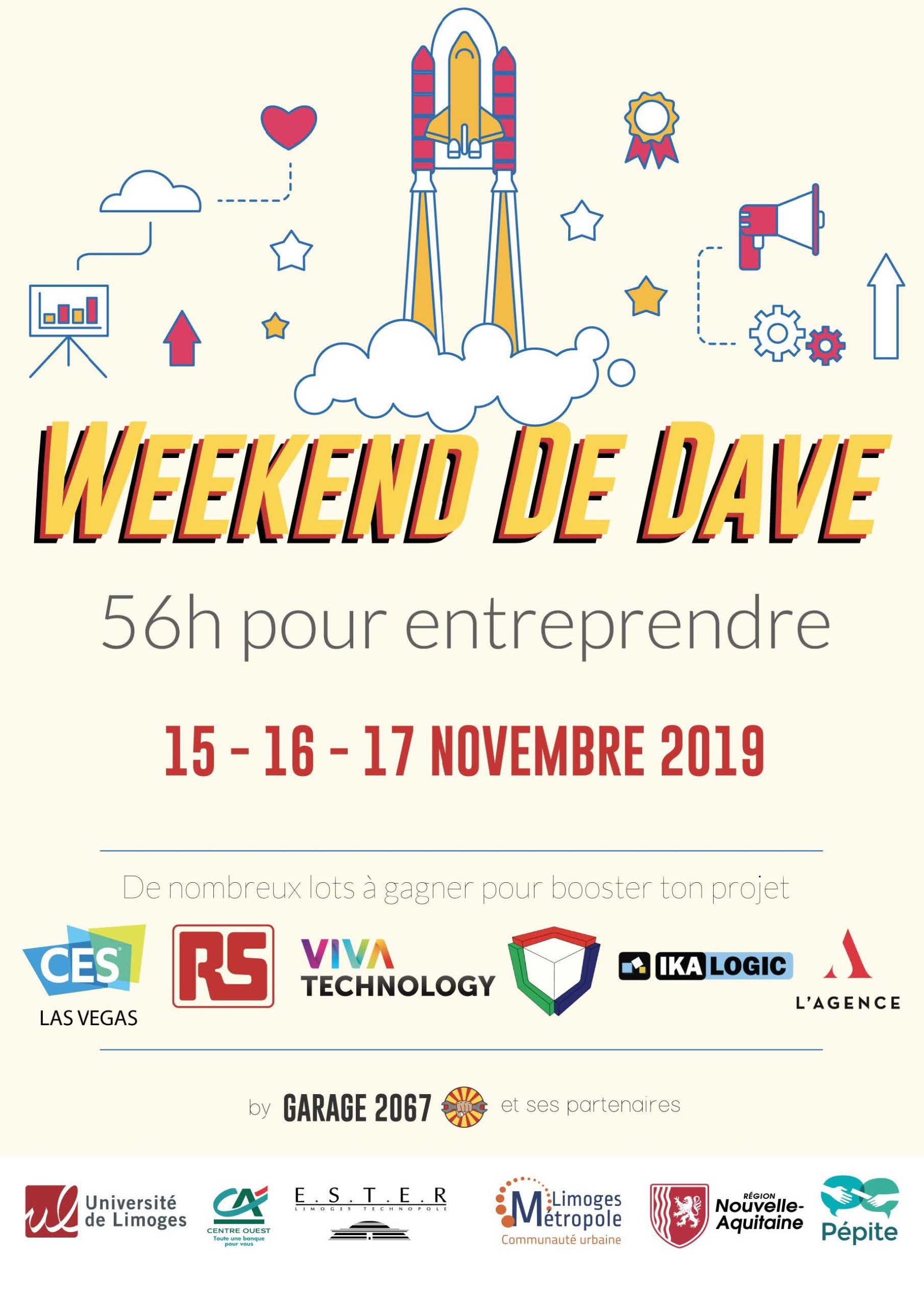 Week-end de Dave : 56h pour créer une startup de A à Z