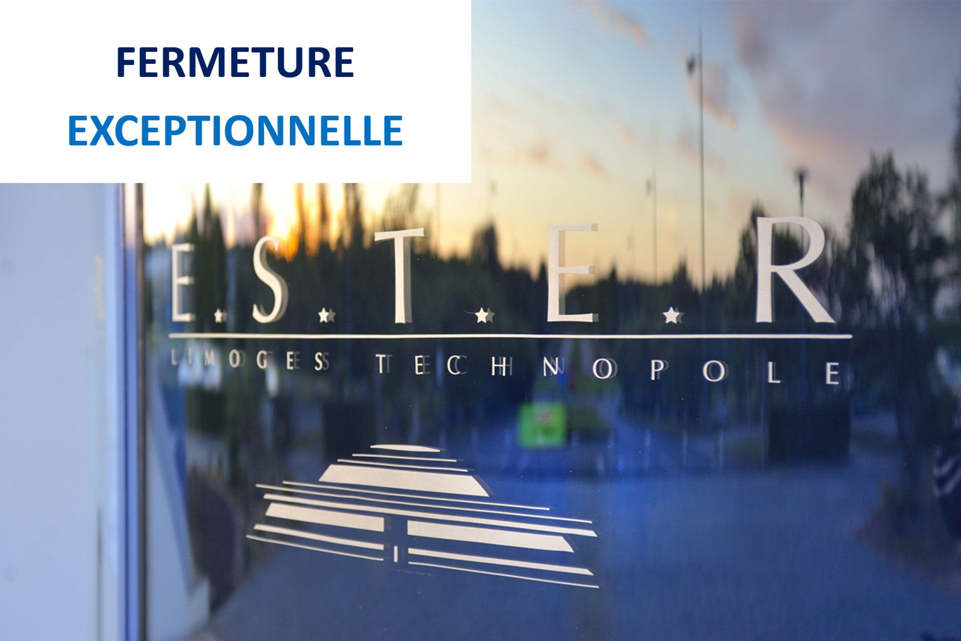 Mesure COVID-19 à ESTER Technopole