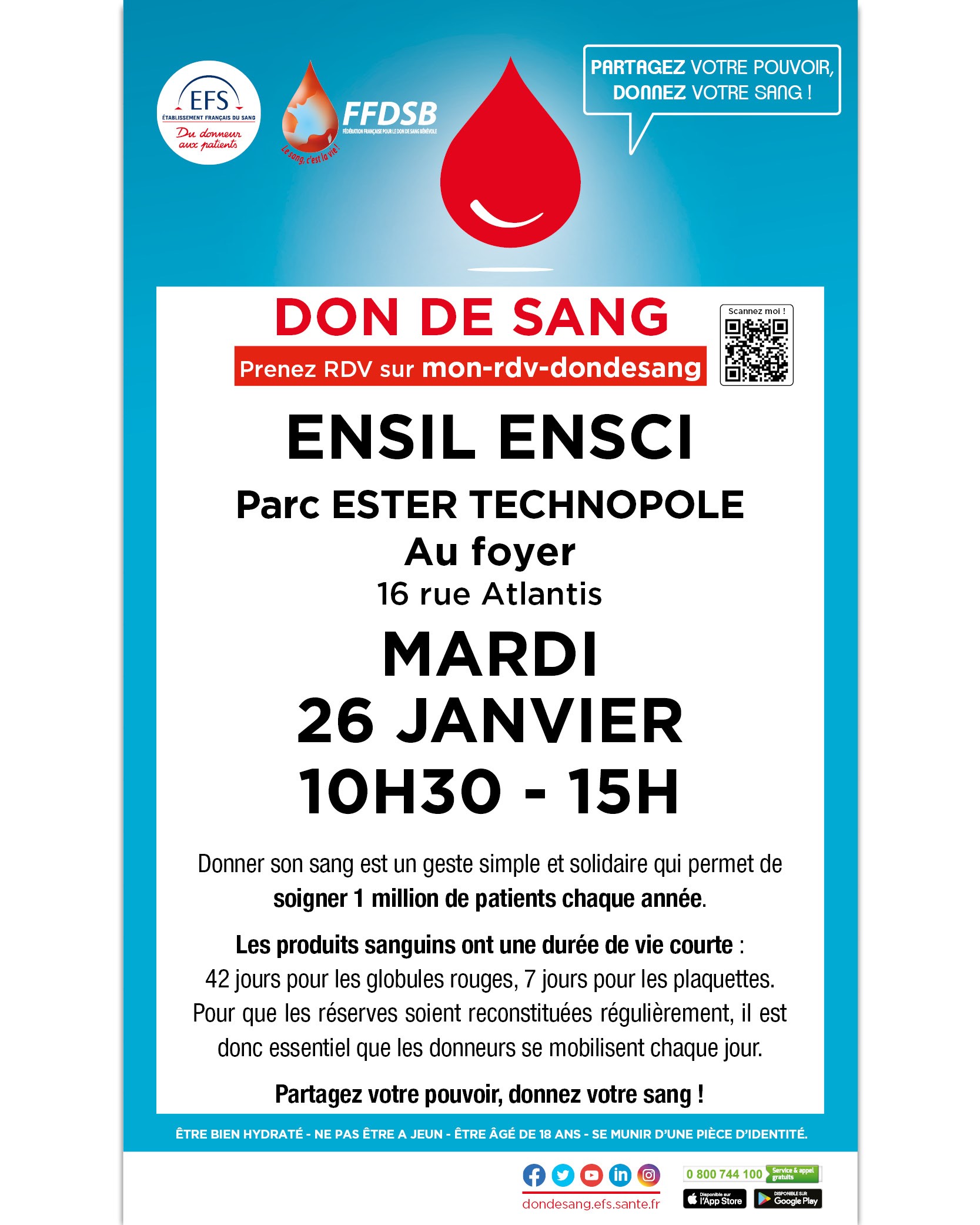 Don sang ENSIL-ENSCI