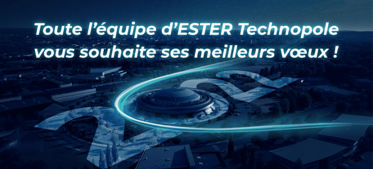 ESTER Technopole vous souhaite une très belle année 2022 !