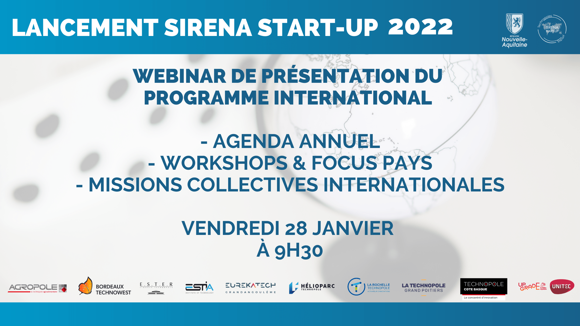 Lancement Sirena Start-Up 2022