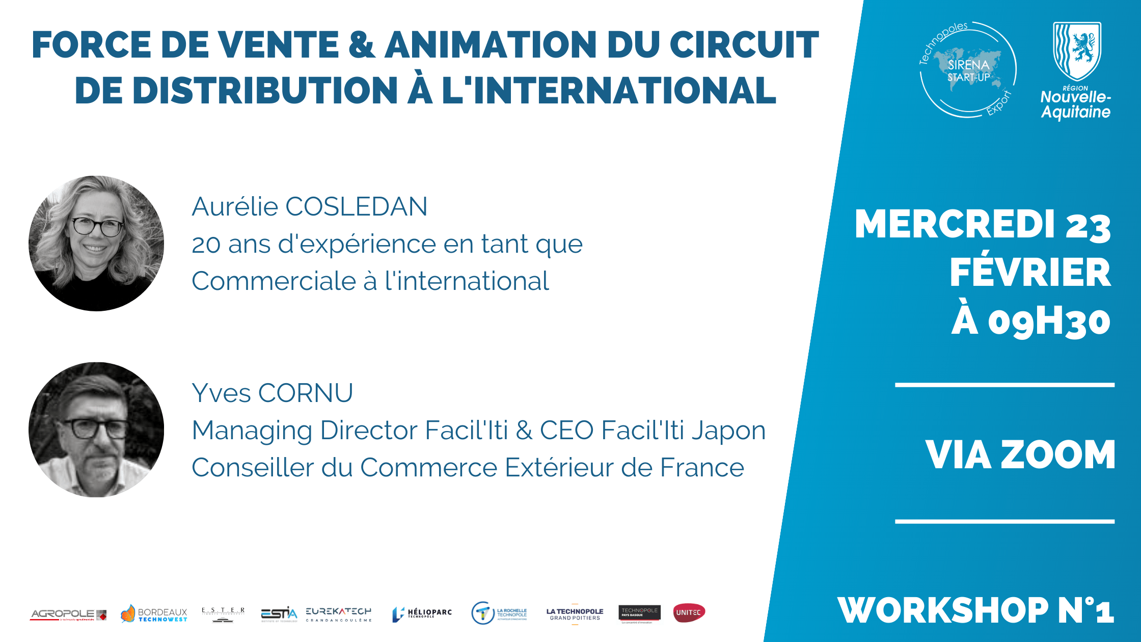 SIRENA START-UP - Workshop n°1 : Force de vente