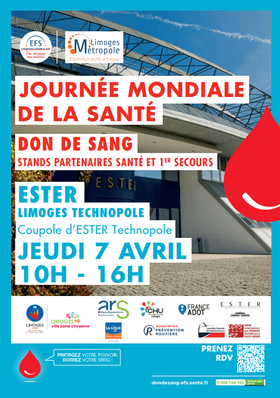 Donnez votre sang pour la journée mondiale de la santé