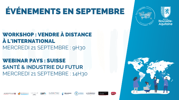 SIRENA START-UP - Workshop : Vendre à distance à l'international