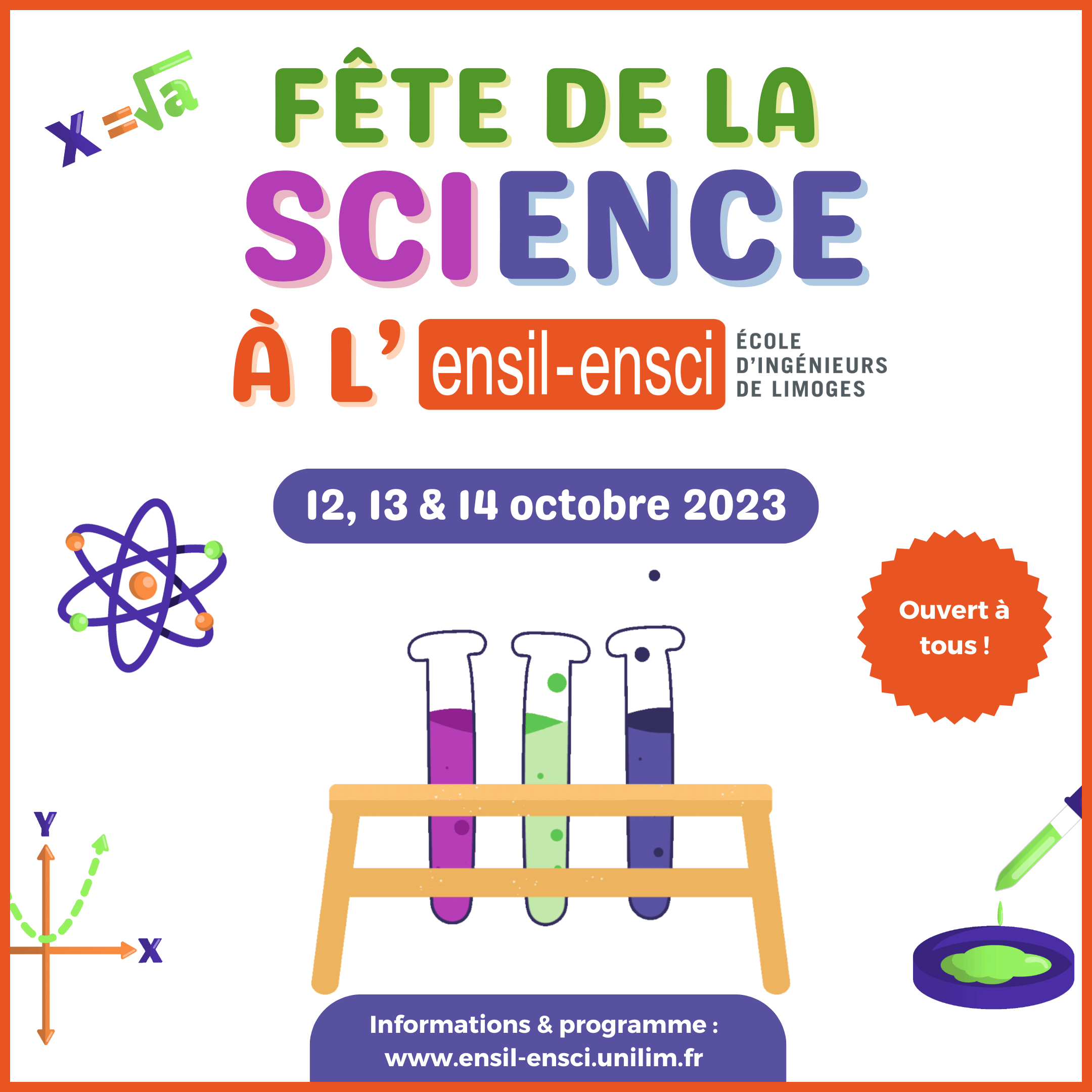 L'ENSIL-ENSCI ouvre ses portes pour la Fête de la Science !